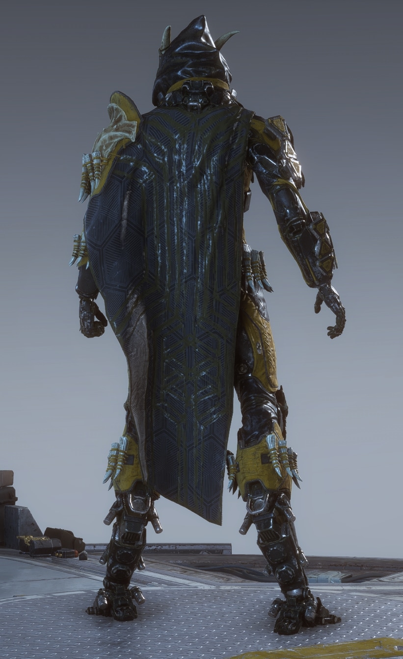 ANTHEM Featured Store - Skyborn Armor Pack (Storm) - Back