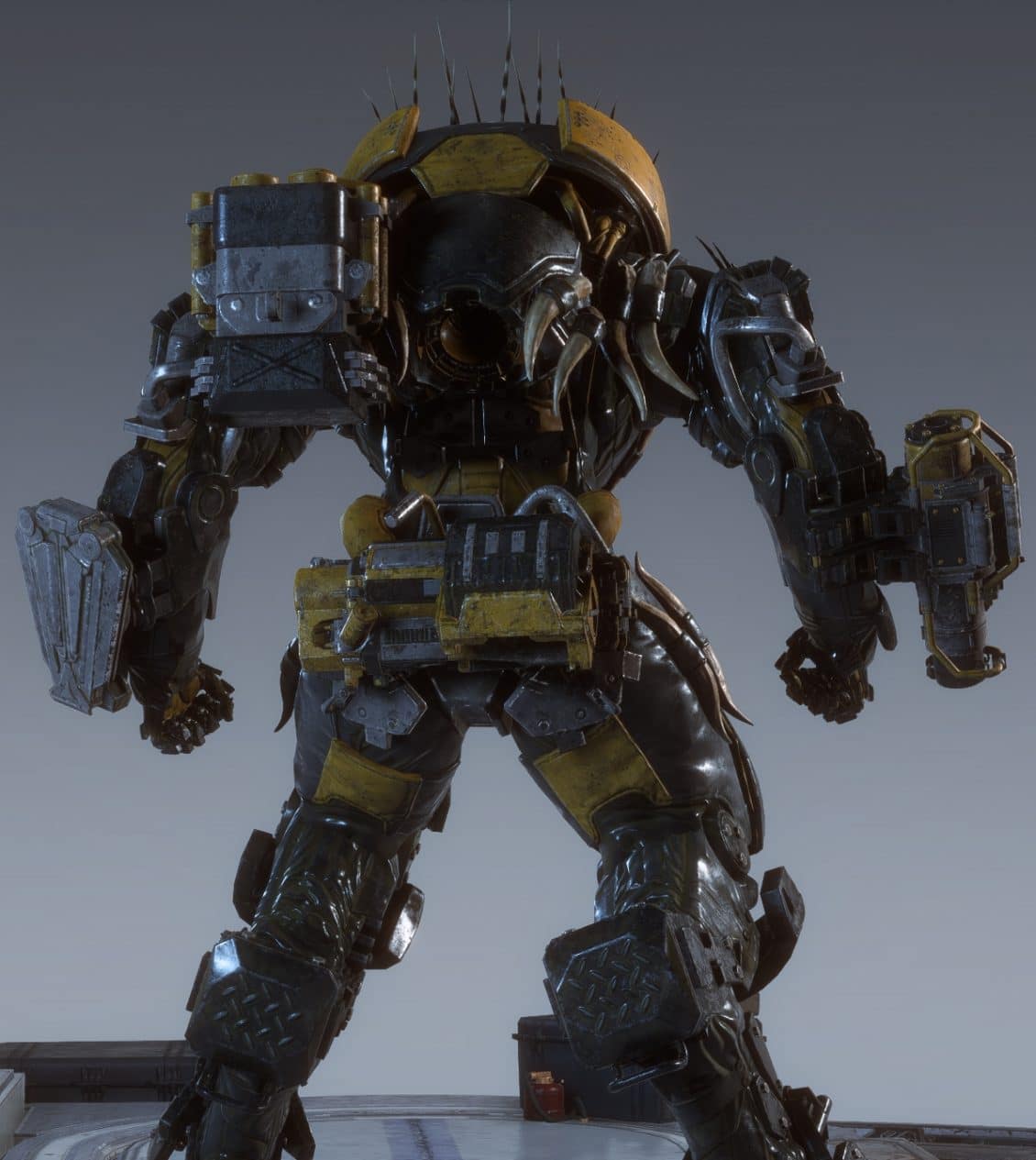 ANTHEM Featured Store - Stampede Armor Pack (Colossus Outfit) - Back
