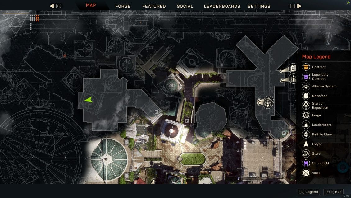 ANTHEM Lost in Darkness Challenge Fort Tarsis Skull Locations - For Honor Map