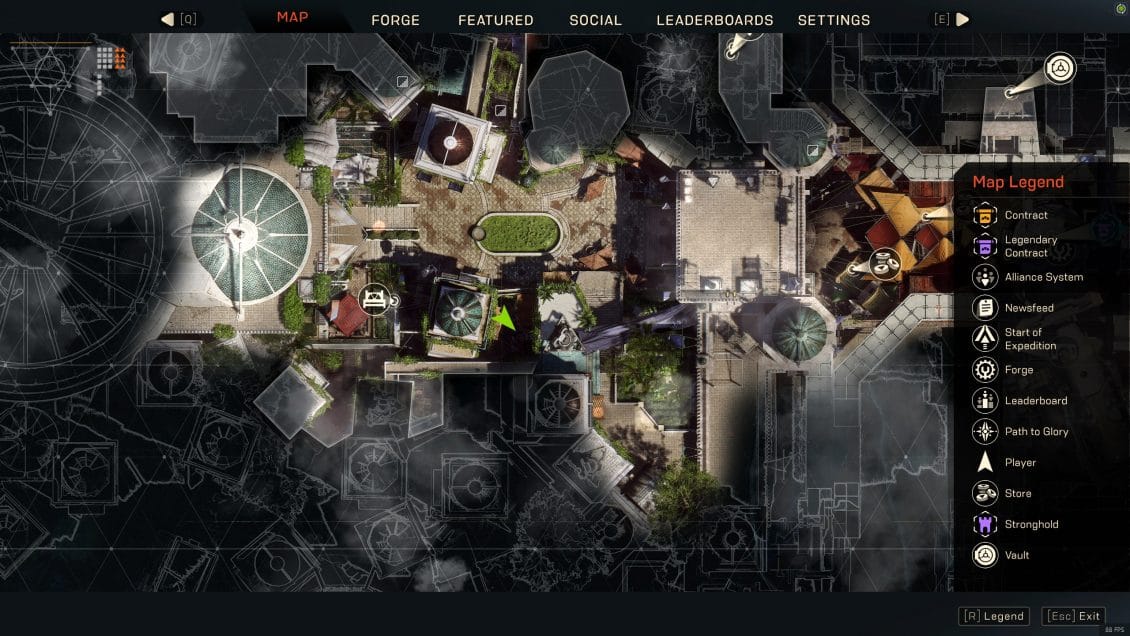 ANTHEM Lost in Darkness Challenge Fort Tarsis Skull Locations - Lost In Darkness Map