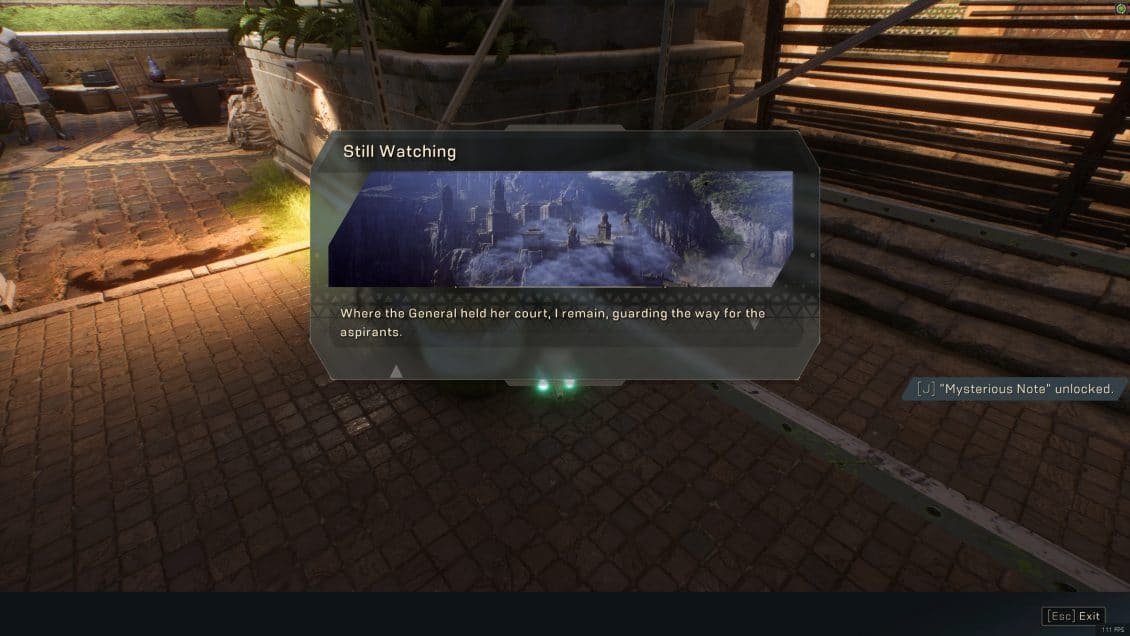 ANTHEM Lost in Darkness Challenge Fort Tarsis Skull Locations - Still Watching Lore