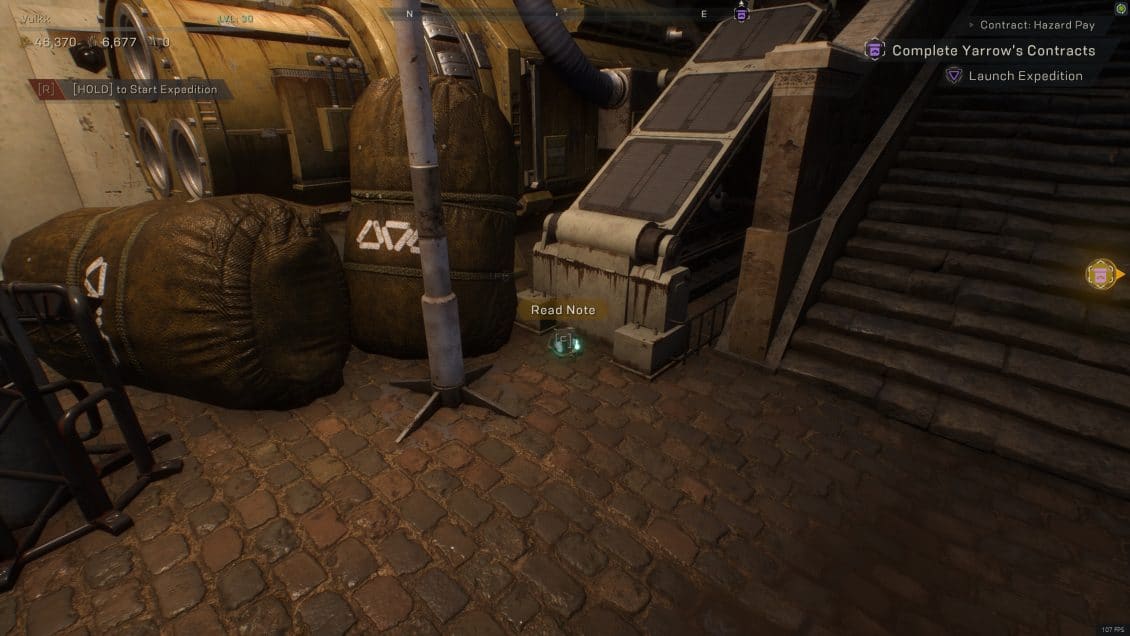 ANTHEM Lost in Darkness Challenge Fort Tarsis Skull Locations - We Wait