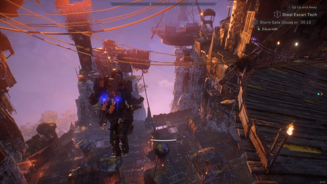 ANTHEM Night Challenge - Anomaly - Up Up and Away Instance Layout Overview