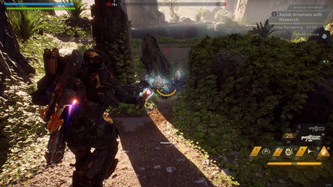 ANTHEM Night Challenge - Arcanist Research - Defend the Device