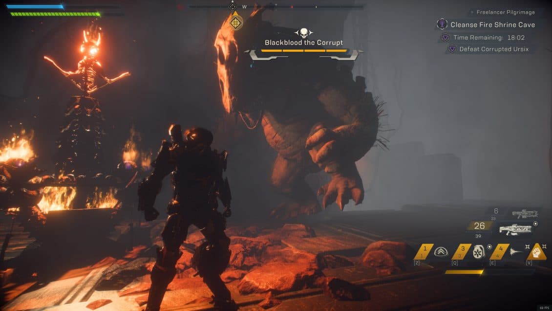 ANTHEM Night Challenge - Freelancer Pilgrimage event - Blackblood the Corrupt boss