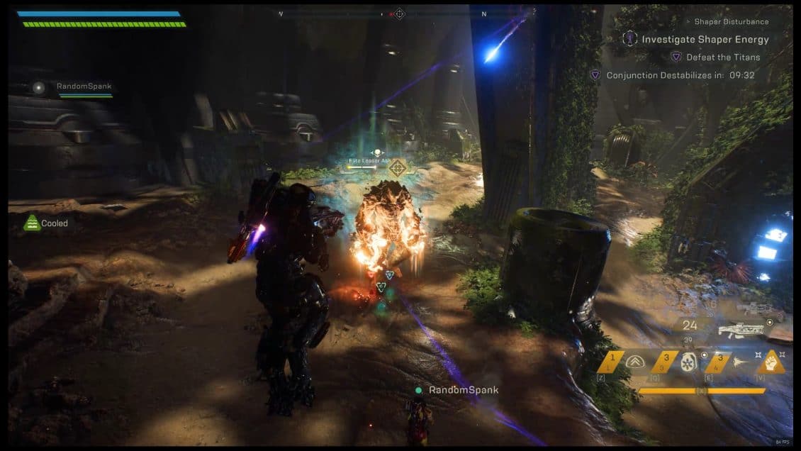 ANTHEM Night Hunter Challenge - Shaper Disturbance - Tier 1