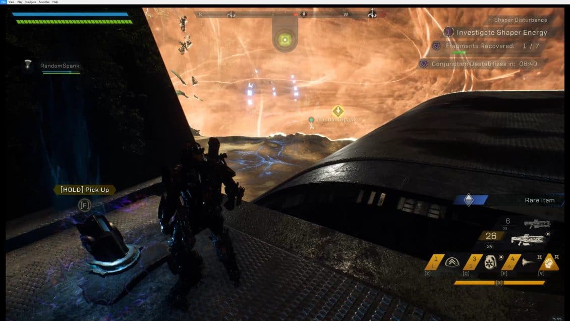 ANTHEM Night Hunter Challenge - Shaper Disturbance - Tier 2