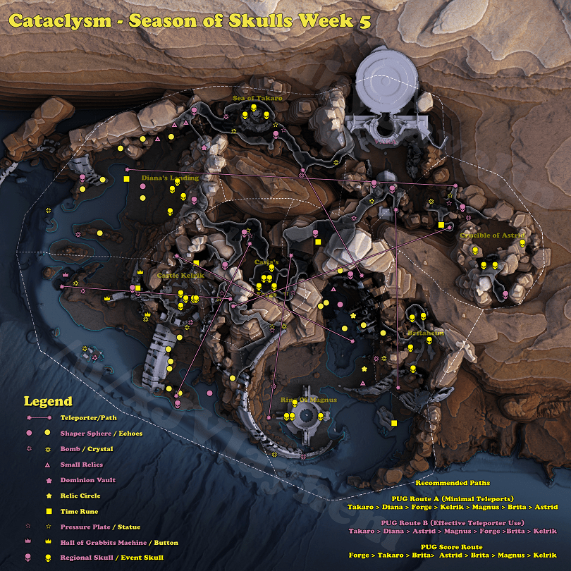 ANTHEM Season of Skulls Cataclysm Map - Week 5