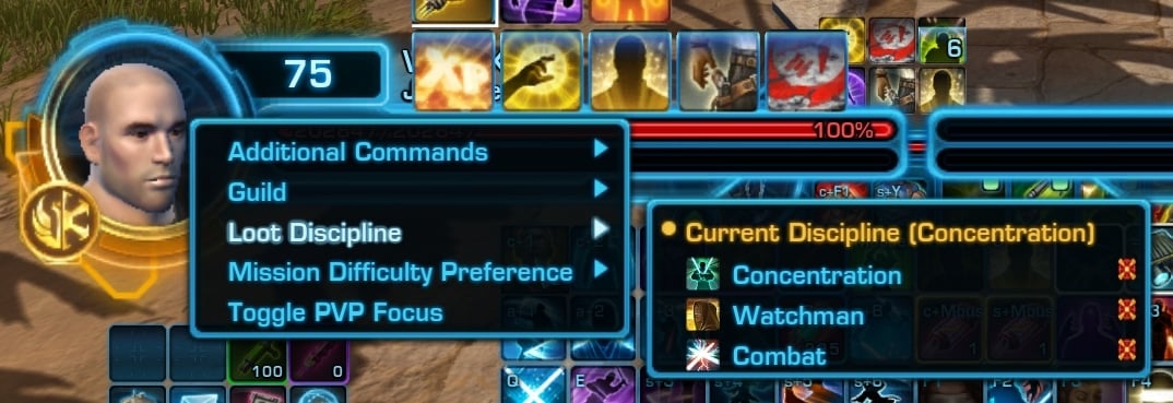 SWTOR 6.0 Loot Discipline Options