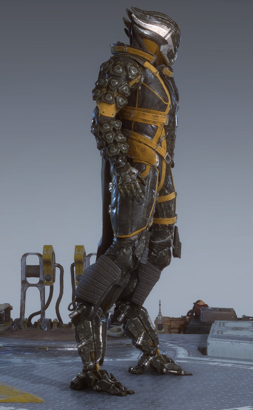 ANTHEM Featured Store - Asari Armor Pack (Storm) - Right