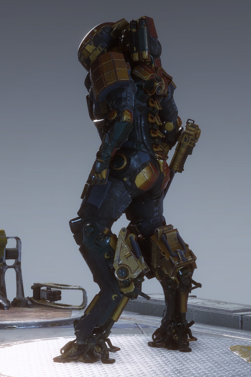 ANTHEM Featured Store - Barrage Armor Pack (Ranger) - Left