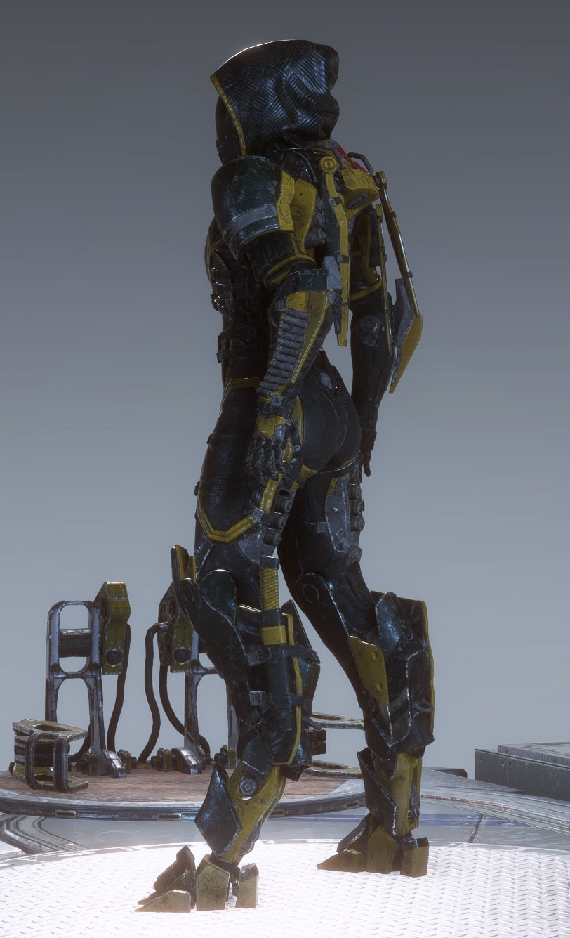 ANTHEM Featured Store - Quarian Armor Pack (Interceptor) - Left