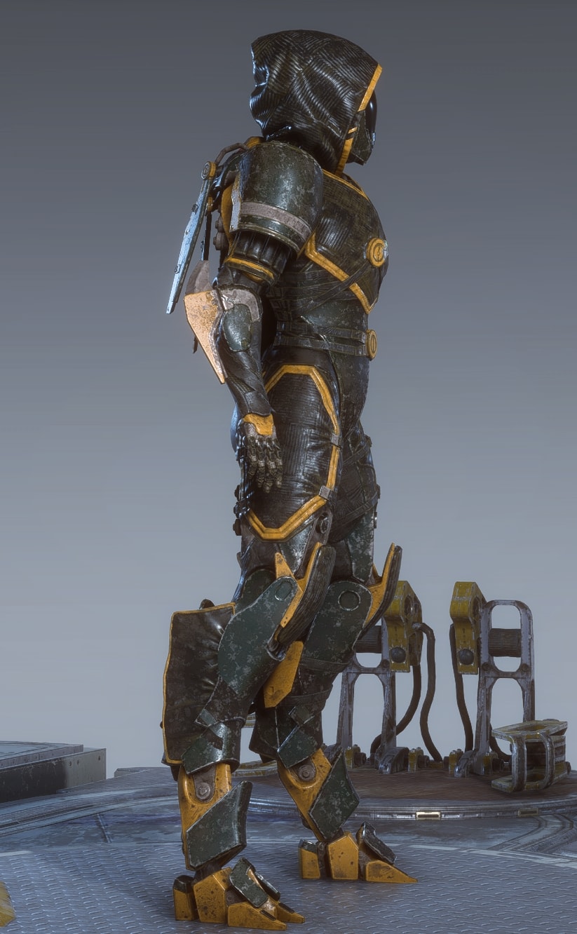 ANTHEM Featured Store - Quarian Armor Pack (Interceptor) - Right