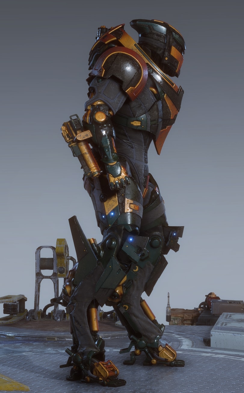 ANTHEM Featured Store - Turian Armor Pack (Ranger) - Right