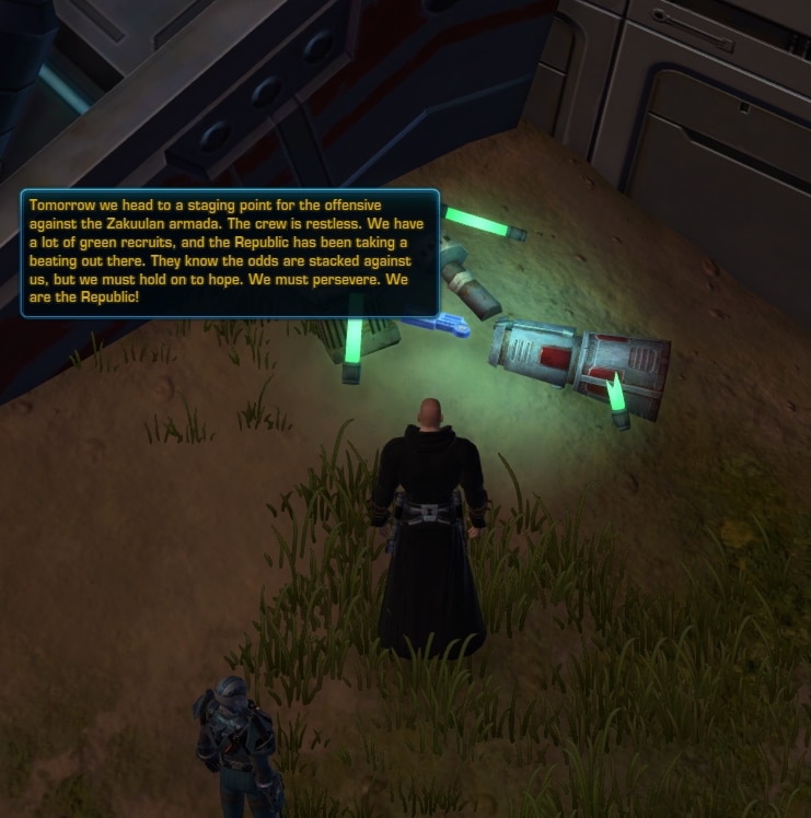 Combing the Wreckage - Log 1