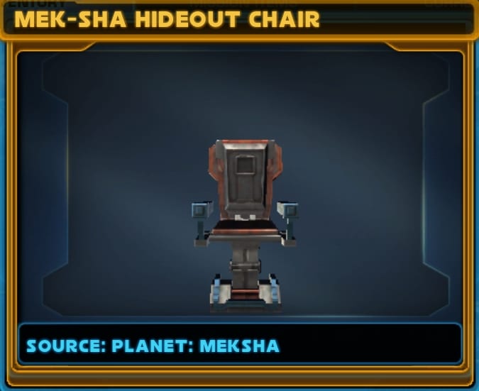 Mek-Sha Hideout Chair
