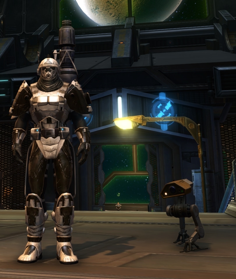 SWTOR Jedi Fallen Order Promotion 2019 - RE-1 Scout Droid Overview (1)
