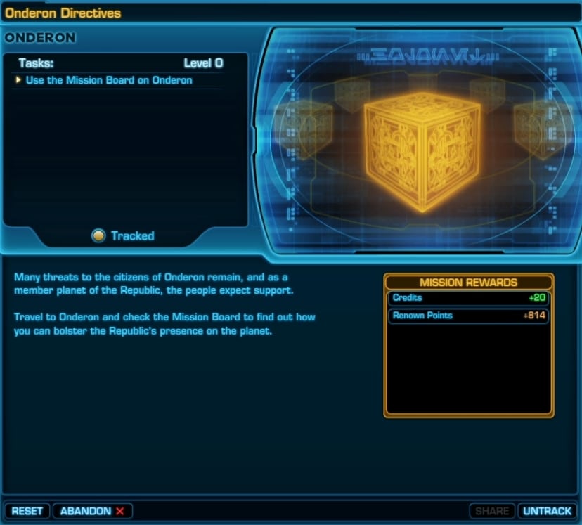 SWTOR Onderon Daili Missions Guide Republic - Onderon Directives