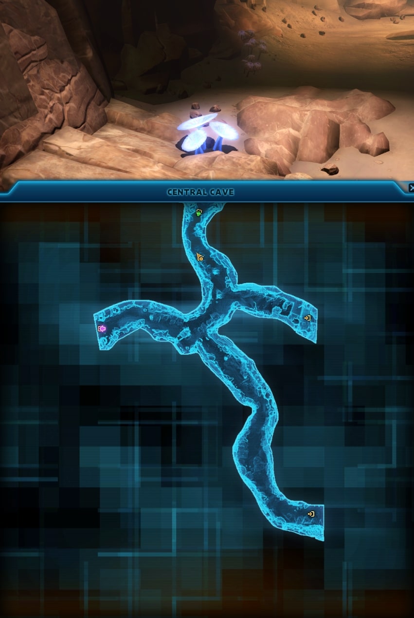 SWTOR Onderonian Botanist Secret Achievement Guide - Heliophytic Fungus Location 2