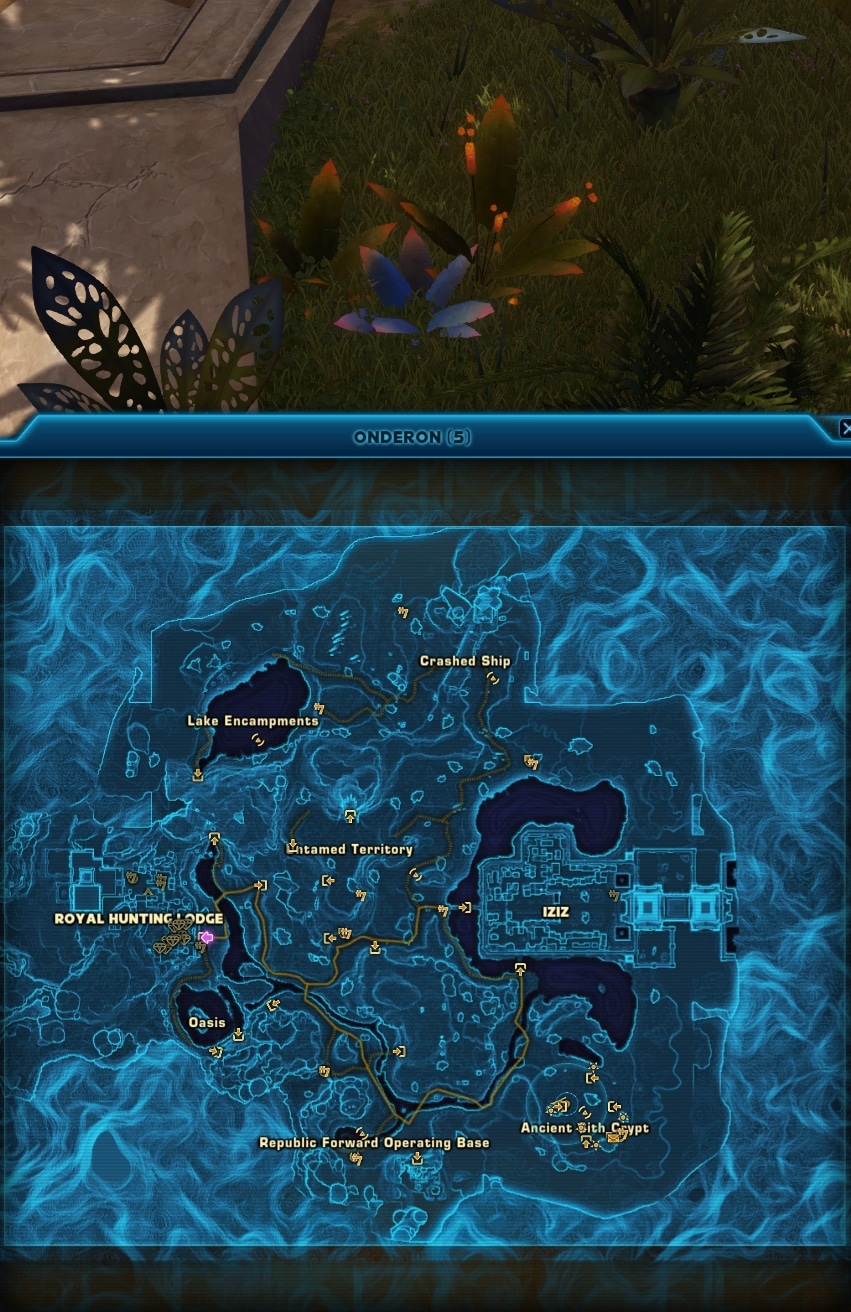 SWTOR Onderonian Botanist Secret Achievement Guide - Uncanny Rotstem Location 2