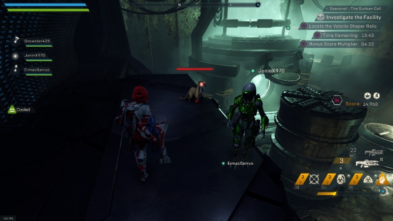 sunken cell seasonal