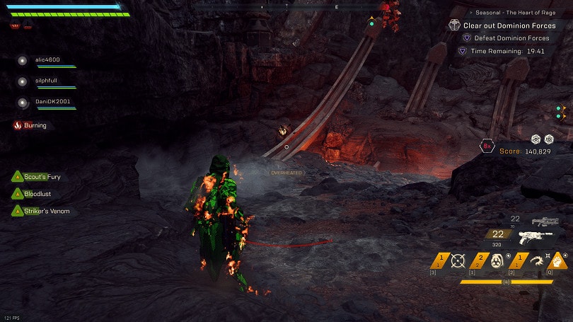 heart of rage seasonal