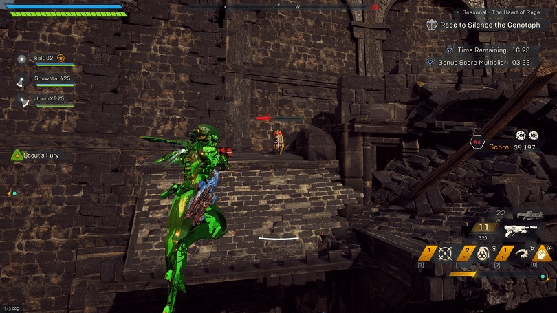 heart of rage seasonal