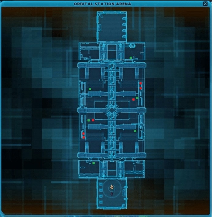Orbital Station Map