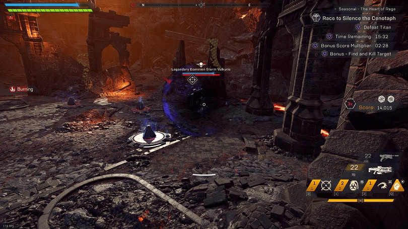 heart of rage seasonal