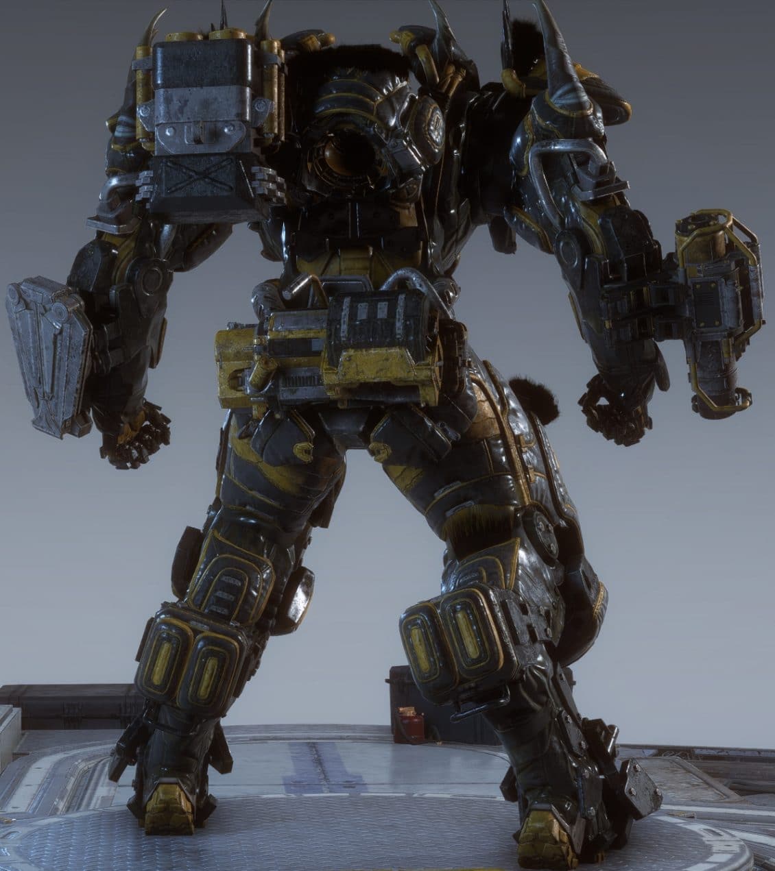 ANTHEM Featured Store - Frost Tusk Armor Pack (Colossus) - Back