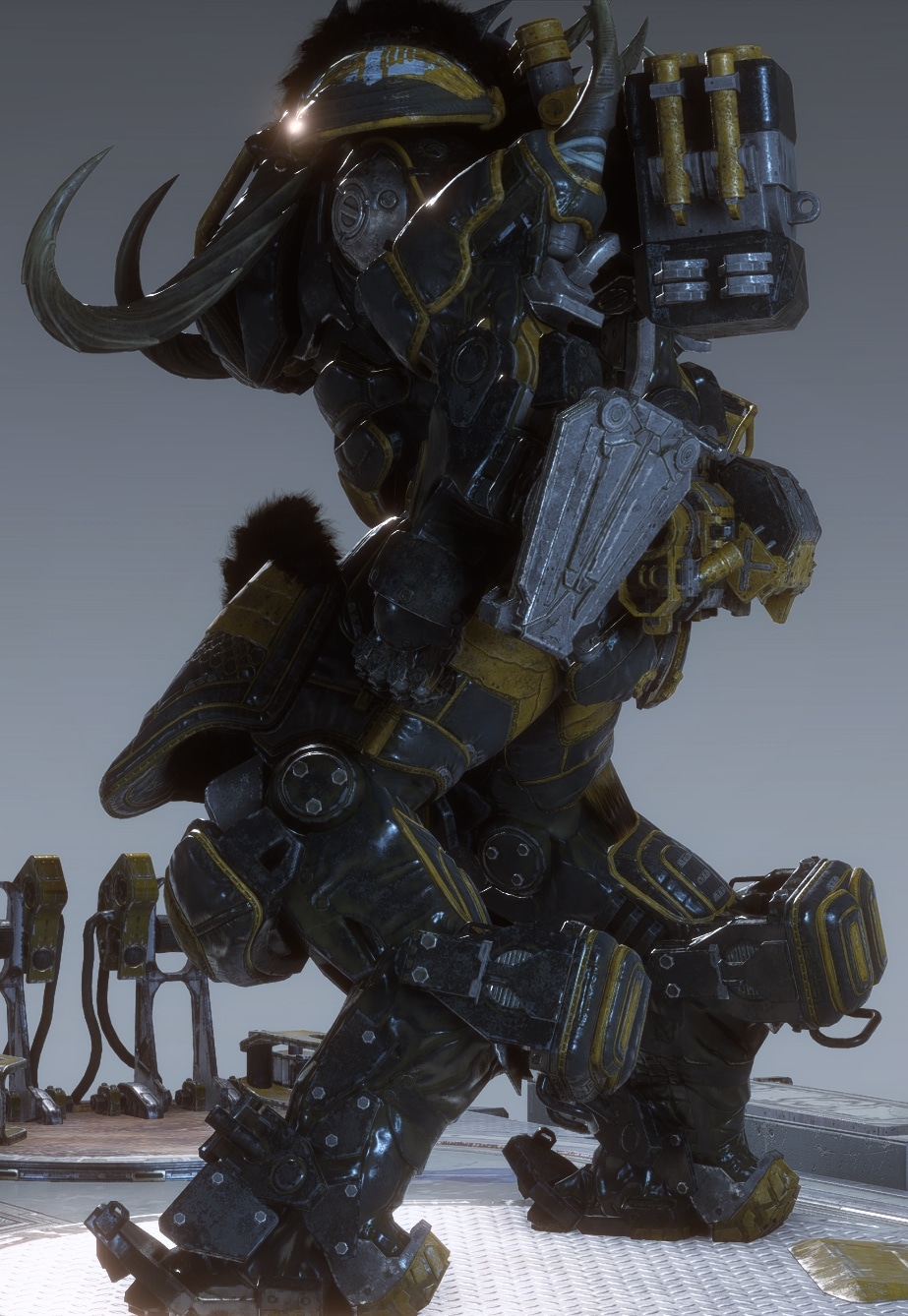 ANTHEM Featured Store - Frost Tusk Armor Pack (Colossus) - Left