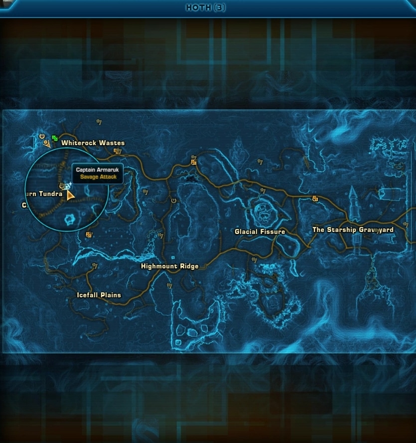 Captain Armaruk Location