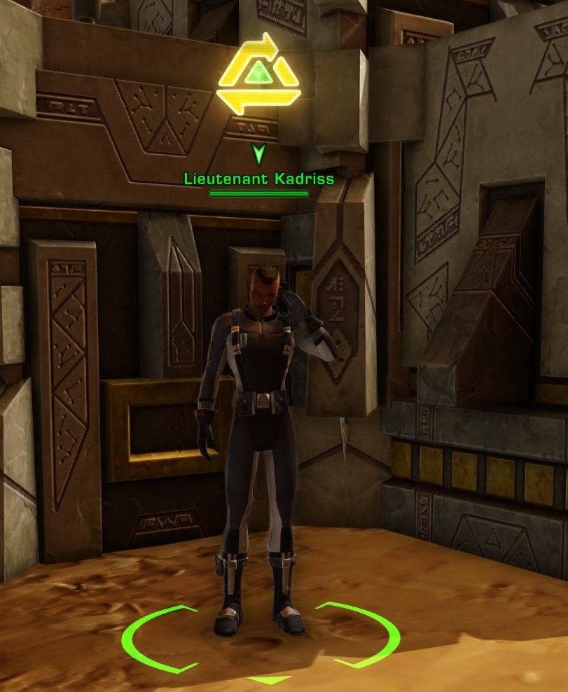 Lieutenant Kadriss - Gormak and their Monsters mission