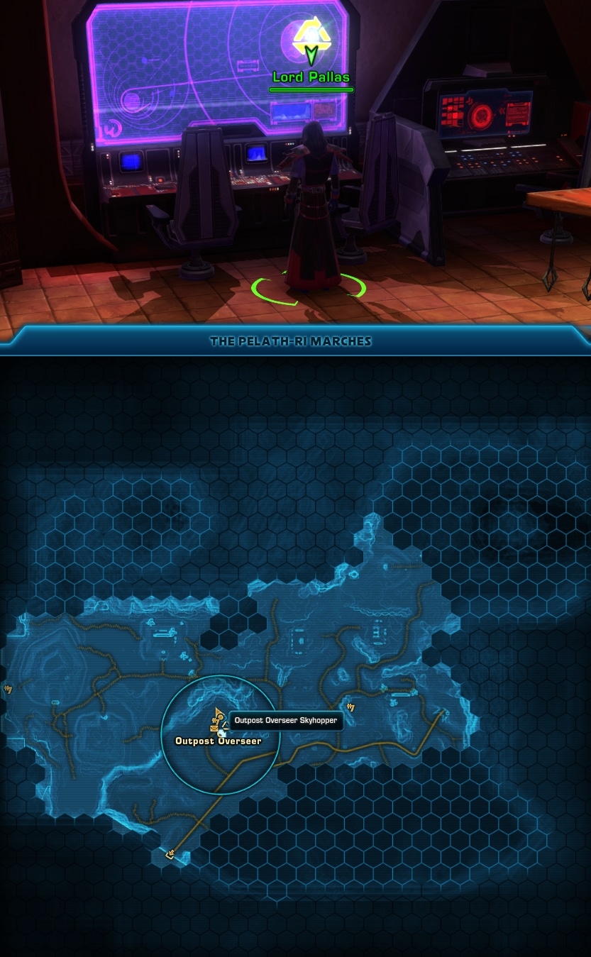 Lord Pallas Location