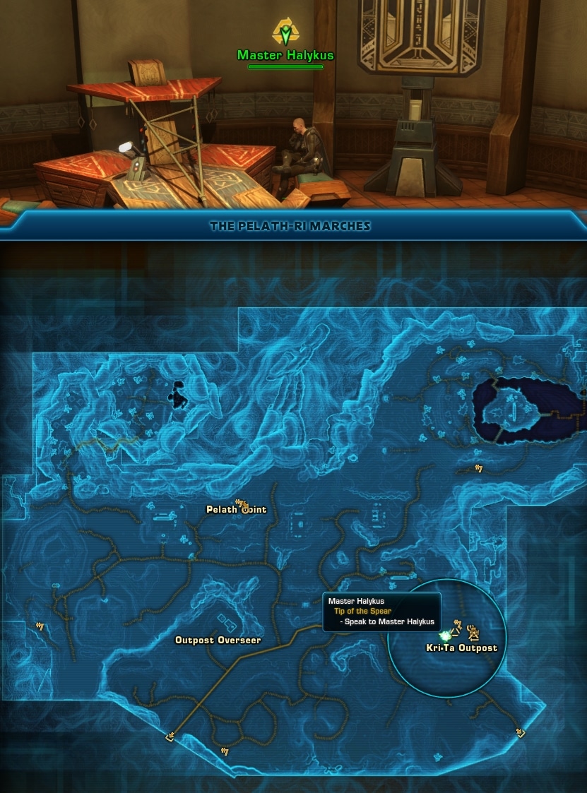 Master Halykus Location