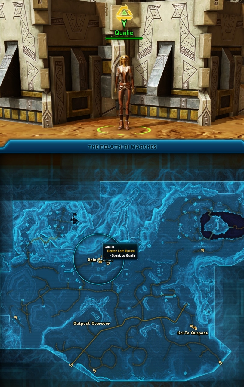 QUalie Location - Better Left Buried