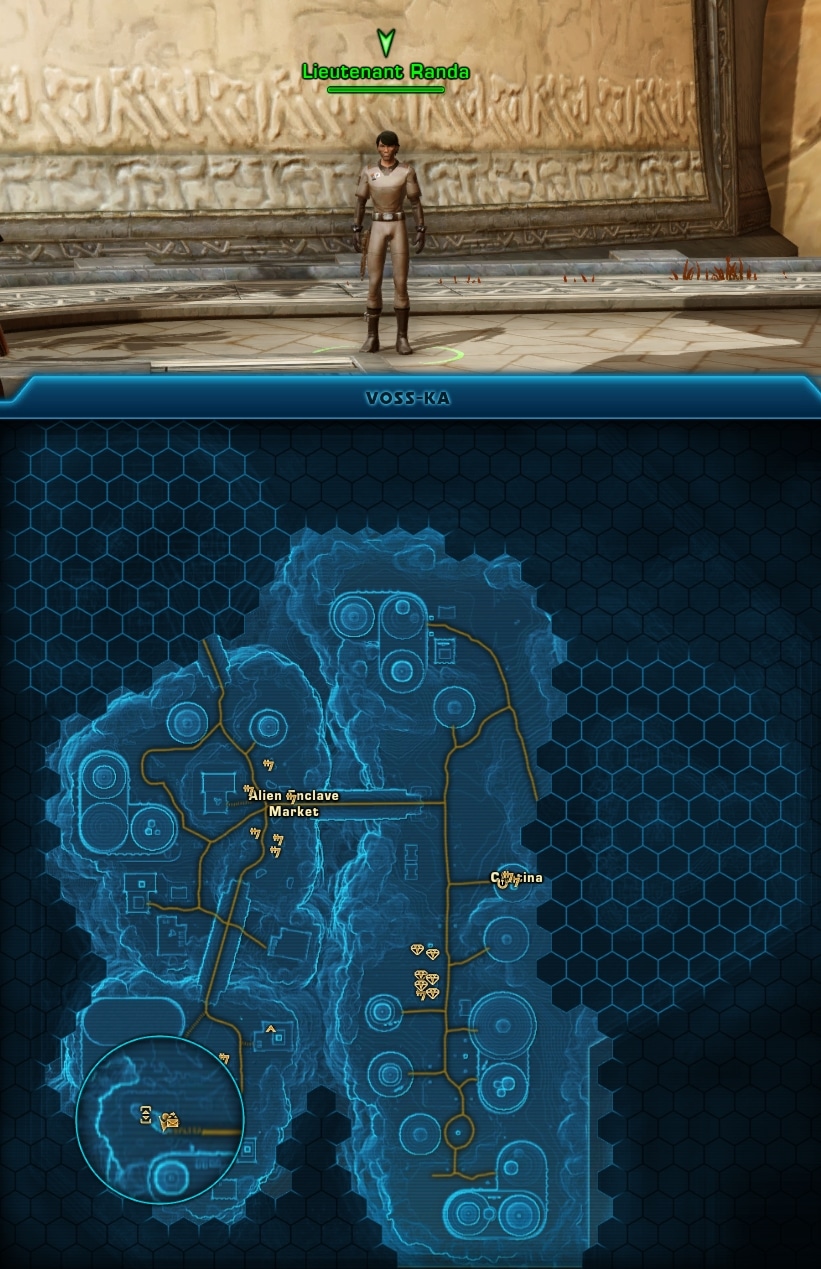 SWTOR BVoss Bonus Series Republic - Starter Mission - Lieutenant Randa