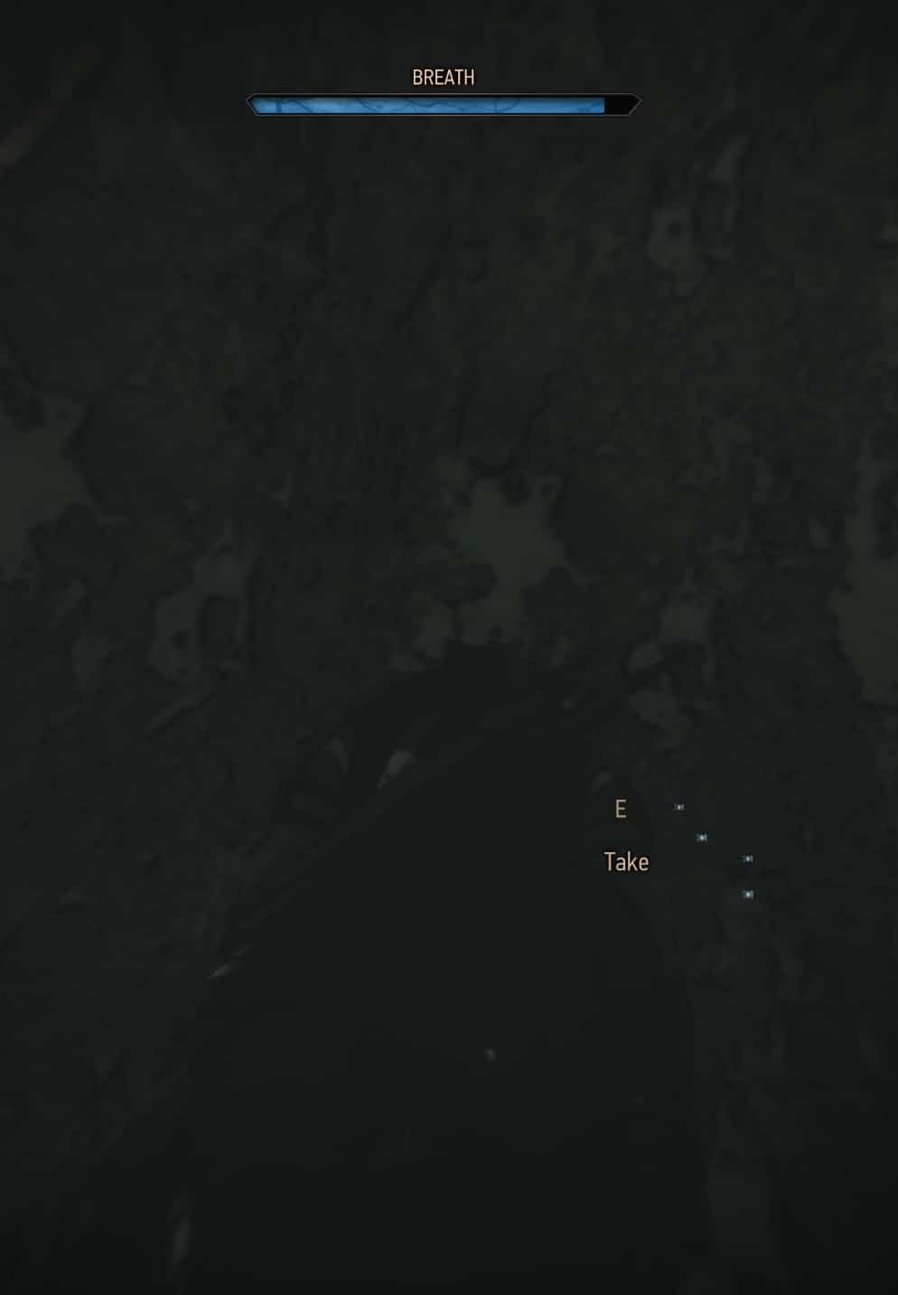 Diving into the well and getting out