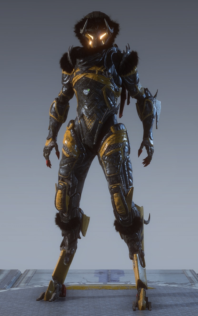 ANTHEM Featured Store - Snowdrift Armor Pack (Interceptor) - Front