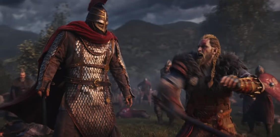 Eivor fighting the Ring Leader