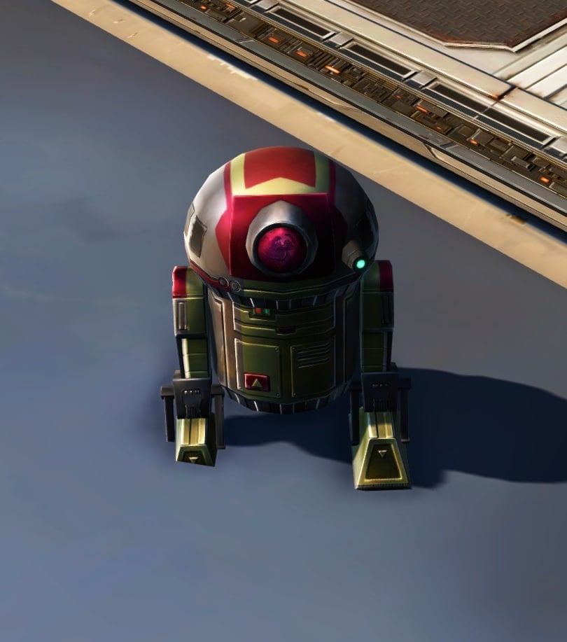 SWTOR M4-Y9 Astromech Droid mini pet gift from BioWare 
