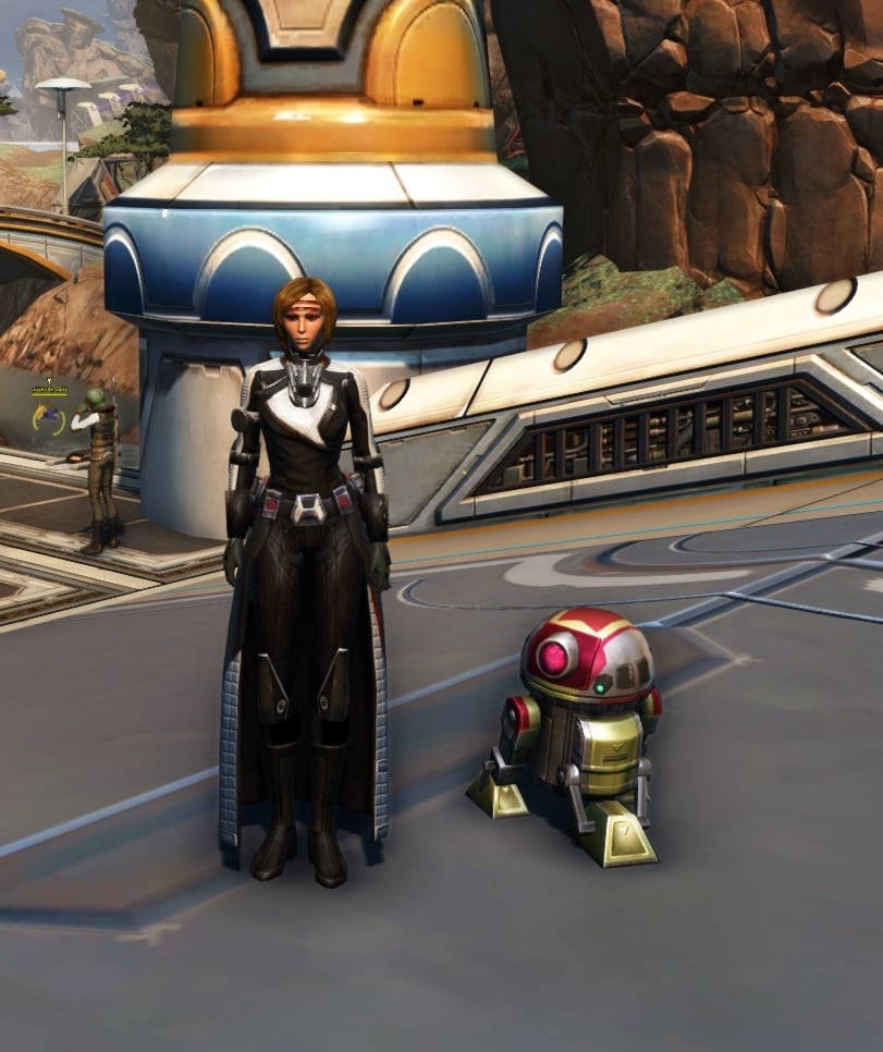 SWTOR M4-Y9 Astromech Droid mini pet gift from BioWare 