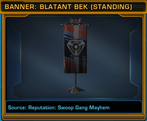 Banner - Blatant Bek (Standing)