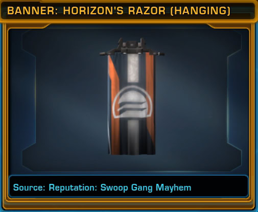 Banner - Horizon's Razer (Hanging)
