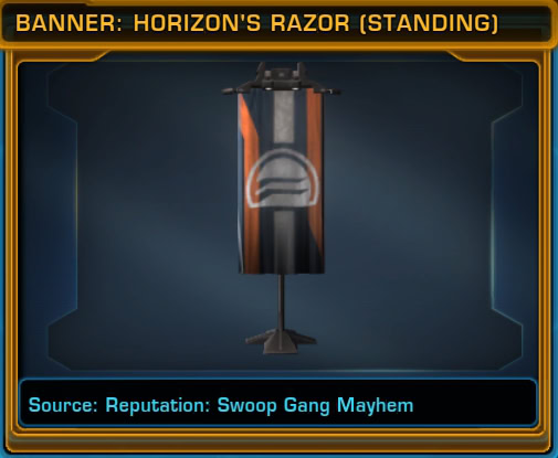 Banner - Horizon's Razer (Standing)