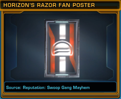 Horizon's Razer Fan Poster