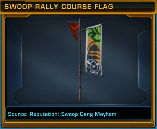 Swoop Rally Course Flag