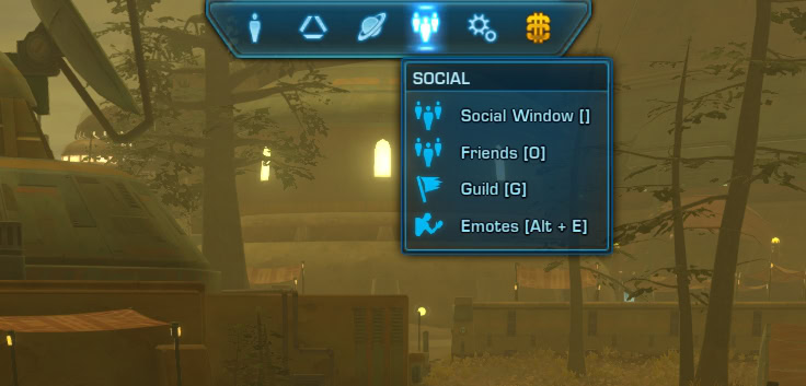 SWTOR Social Menu 7.7