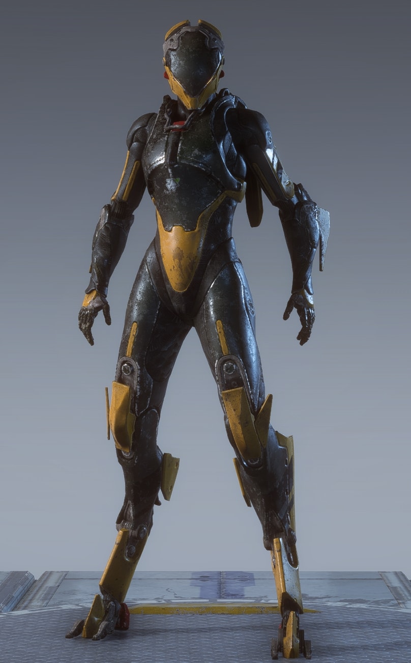 ANTHEM Default Interceptor Armor Pack - Front