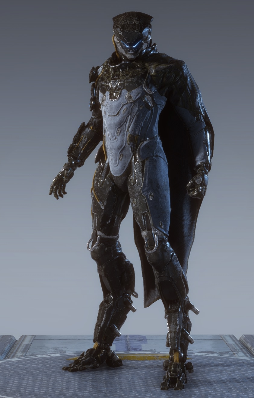 ANTHEM Default Storm Armor Pack - Front